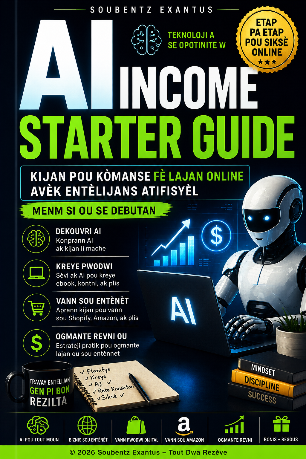 "Ki Jan Pou Kòmanse Fè Lajan Avèk Entèlijans Atifisyèl"